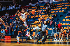 Basketball, Win2Day Superliga 2022/23, Grunddurchgang 3.Runde, BC GGMT Vienna, CITIES Panthers Fürstenfeld, Mirza Manjgo (5), Enis Murati (44)