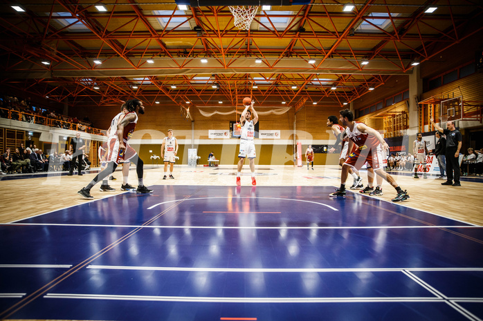 Basketball, win2day Basketball Superliga 2022/23, Grunddurchgang 3. Runde, BBC Nord Dragonz, Traiskirchen Lions, Jordan David Roberts (18)