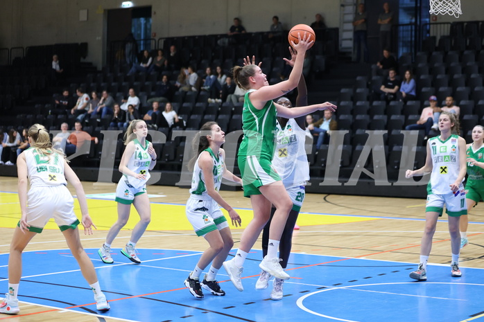 16.10.2022, Raiffeisen Sportpark, Basketball Damen Superliga 2022/23, Grunddurchgang 3.Runde,  
UBI Graz vs. KOS Celovec,  