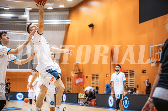 Basketball, Win2Day Superliga 2022/23, Grunddurchgang 3.Runde, Vienna D.C. Timberwolves, Raiffeisen Flyers Wels, Nemanja Nikolic (6)