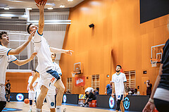 Basketball, Win2Day Superliga 2022/23, Grunddurchgang 3.Runde, Vienna D.C. Timberwolves, Raiffeisen Flyers Wels, Nemanja Nikolic (6)