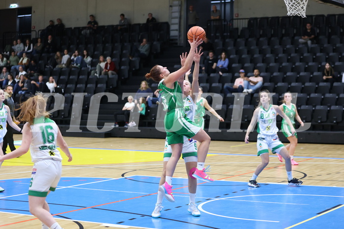 16.10.2022, Raiffeisen Sportpark, Basketball Damen Superliga 2022/23, Grunddurchgang 3.Runde,  
UBI Graz vs. KOS Celovec,  