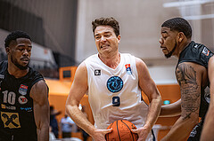 Basketball, Win2Day Superliga 2022/23, Grunddurchgang 3.Runde, Vienna D.C. Timberwolves, Raiffeisen Flyers Wels, Philipp D’Angelo (9)