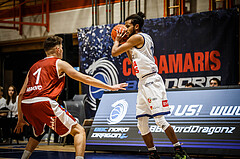 Basketball, win2day Basketball Superliga 2022/23, Grunddurchgang 3. Runde, BBC Nord Dragonz, Traiskirchen Lions, Kyran Jordan Mc Clure (13)