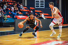Basketball, Win2Day Superliga 2022/23, Grunddurchgang 3.Runde, BC GGMT Vienna, CITIES Panthers Fürstenfeld, Steve Robinson Jr. (6)