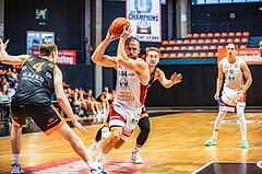 Basketball, Win2Day Superliga 2022/23, Grunddurchgang 3.Runde, BC GGMT Vienna, CITIES Panthers Fürstenfeld, Enis Murati (44)