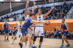 Basketball, Win2Day Superliga 2022/23, 7. Qualifikationsrunde, Vienna Timberwolves, BBC Nord Dragonz, Valentin Pasterk (6)