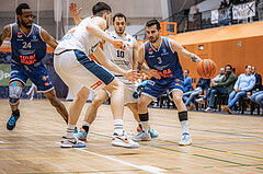 Basketball, Win2Day Superliga 2022/23, 7. Qualifikationsrunde, Vienna Timberwolves, BBC Nord Dragonz, Petar Cosic (3)