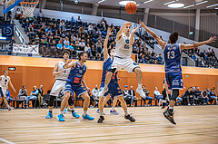 Basketball, Win2Day Superliga 2022/23, 7. Qualifikationsrunde, Vienna Timberwolves, BBC Nord Dragonz, Paul Rotter (66)