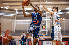 Basketball, Win2Day Superliga 2022/23, 7. Qualifikationsrunde, Vienna Timberwolves, BBC Nord Dragonz, Aristide Boya (24)