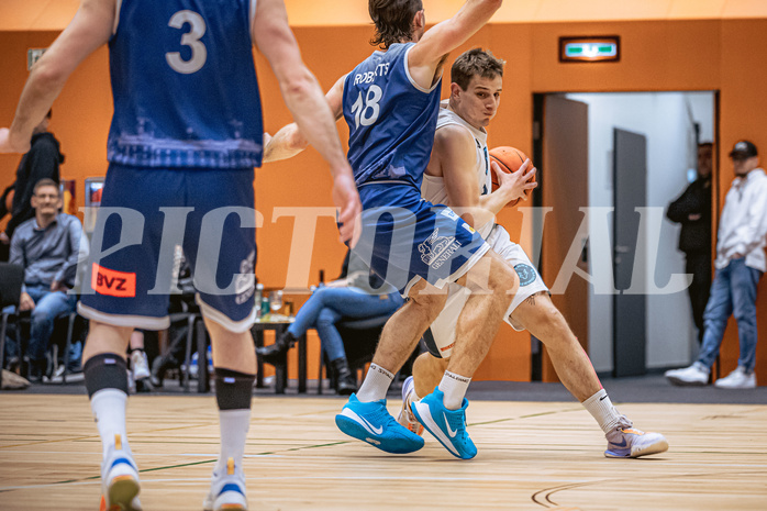 Basketball, Win2Day Superliga 2022/23, 7. Qualifikationsrunde, Vienna Timberwolves, BBC Nord Dragonz, Elias Wlasak (8)