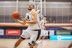 Basketball, Win2Day Superliga 2022/23, 7. Qualifikationsrunde, Vienna Timberwolves, BBC Nord Dragonz, Moritz Lanegger (21)