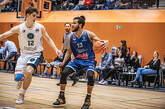 Basketball, Win2Day Superliga 2022/23, 7. Qualifikationsrunde, Vienna Timberwolves, BBC Nord Dragonz, Kyran Jordan Mc Clure (13)