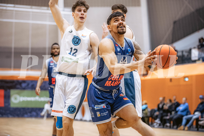 Basketball, Win2Day Superliga 2022/23, 7. Qualifikationsrunde, Vienna Timberwolves, BBC Nord Dragonz, Fabio Söhnel (44)