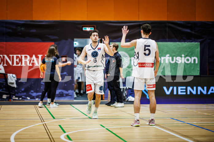 Basketball, Win2Day Superliga 2023/24, Grunddurchgang 19.Runde, Vienna Timberwolves, Fürstenfeld Panthers, Paul Rotter (6)