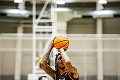 Basketball, Win2Day Superliga 2023/24, Grunddurchgang 19.Runde, Vienna Timberwolves, Fürstenfeld Panthers, Joe Hampton (9)