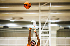 Basketball, Win2Day Superliga 2023/24, Grunddurchgang 19.Runde, Vienna Timberwolves, Fürstenfeld Panthers, Dylan Causwell (8)