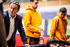 Basketball, Win2Day Superliga 2023/24, Grunddurchgang 19.Runde, Vienna Timberwolves, Fürstenfeld Panthers, Pit Stahl (Ass. Coach)