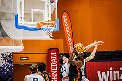 Basketball, Win2Day Superliga 2023/24, Grunddurchgang 19.Runde, Vienna Timberwolves, Fürstenfeld Panthers, Hegel Augustin (17)