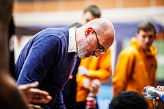 Basketball, Win2Day Superliga 2023/24, Grunddurchgang 19.Runde, Vienna Timberwolves, Fürstenfeld Panthers, Flavio Priulla (Head Coach)