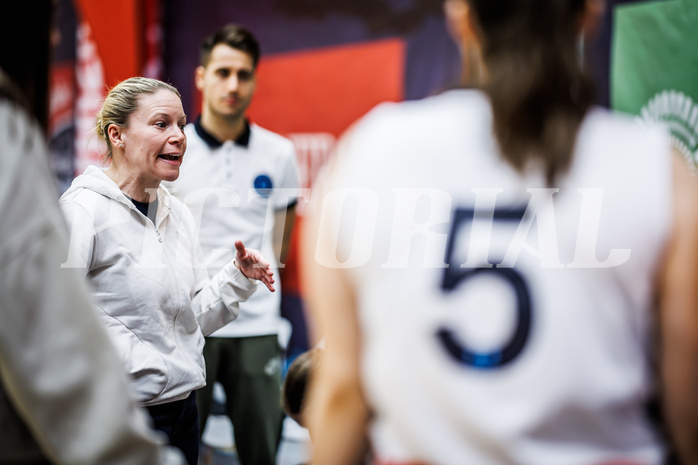 Basketball, Win2Day Basketball Damen Superliga 2023/24, Grunddurchgang 10.Runde, Vienna Timberwolves, DBB LZ OÖ, Marlies Kiefer (Head Coach)