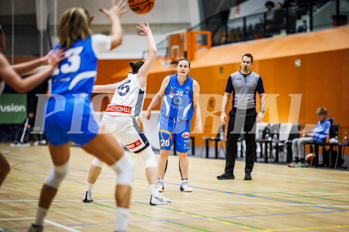Basketball, Win2Day Basketball Damen Superliga 2023/24, Grunddurchgang 10.Runde, Vienna Timberwolves, DBB LZ OÖ, Eva Pichler (20)