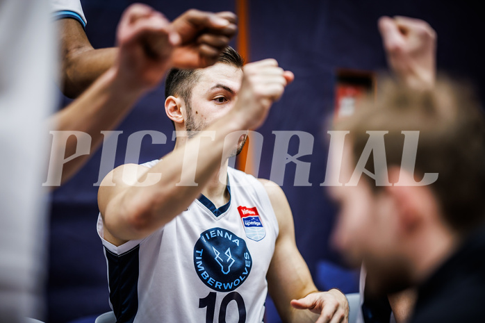Basketball, Win2Day Superliga 2023/24, Grunddurchgang 19.Runde, Vienna Timberwolves, Fürstenfeld Panthers, Jakob Szkutta (10)