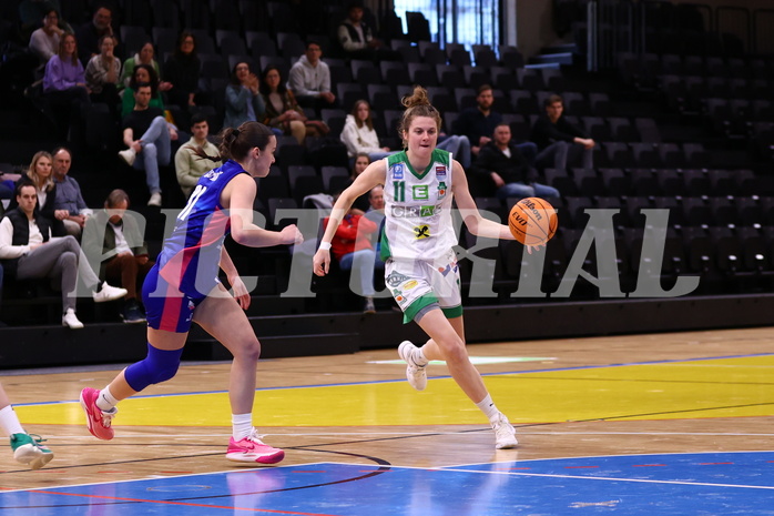 28.01.2024, Graz, Raiffeisen Sportpark, Basketball Damen Superliga 2023/24, Grunddurchgang 10.Runde, UBI Holding Graz - UBSC-DBBC Graz ,  