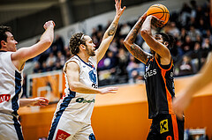 Basketball, Win2Day Superliga 2023/24, Grunddurchgang 19.Runde, Vienna Timberwolves, Fürstenfeld Panthers, Joe Hampton (9)