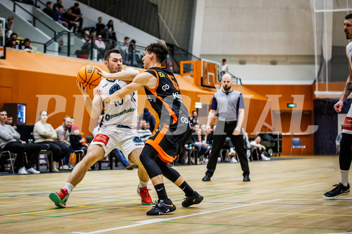 Basketball, Win2Day Superliga 2023/24, Grunddurchgang 19.Runde, Vienna Timberwolves, Fürstenfeld Panthers, Jakob Szkutta (10)