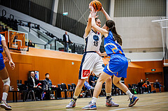 Basketball, Win2Day Basketball Damen Superliga 2023/24, Grunddurchgang 10.Runde, Vienna Timberwolves, DBB LZ OÖ, Bianca-Alexandra Rantz (18)