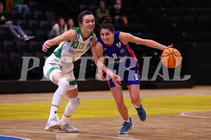 28.01.2024, Graz, Raiffeisen Sportpark, Basketball Damen Superliga 2023/24, Grunddurchgang 10.Runde, UBI Holding Graz - UBSC-DBBC Graz ,  