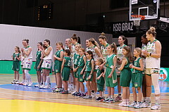 28.01.2024, Graz, Raiffeisen Sportpark, Basketball Damen Superliga 2023/24, Grunddurchgang 10.Runde, UBI Holding Graz - UBSC-DBBC Graz ,  