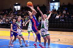 28.01.2024, Graz, Raiffeisen Sportpark, Basketball Damen Superliga 2023/24, Grunddurchgang 10.Runde, UBI Holding Graz - UBSC-DBBC Graz ,  