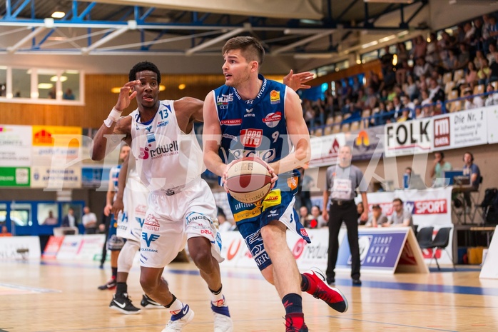 Basketball, ABL 2016/17, Playoff Finale Spiel 1, Oberwart Gunners, Kapfenberg Bulls, Filip Krämer (9)