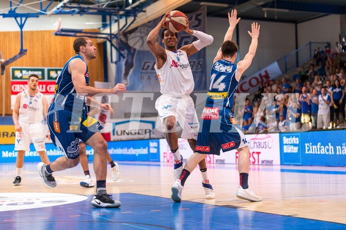 Basketball, ABL 2016/17, Playoff Finale Spiel 1, Oberwart Gunners, Kapfenberg Bulls, Andell Cumberbatch (13)