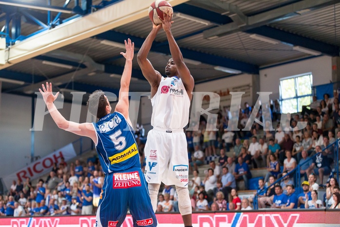 Basketball, ABL 2016/17, Playoff Finale Spiel 1, Oberwart Gunners, Kapfenberg Bulls, Christopher McNealy (8)