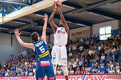 Basketball, ABL 2016/17, Playoff Finale Spiel 1, Oberwart Gunners, Kapfenberg Bulls, Christopher McNealy (8)