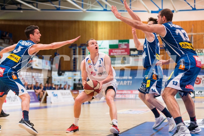 Basketball, ABL 2016/17, Playoff Finale Spiel 1, Oberwart Gunners, Kapfenberg Bulls, Sebastian Käferle (7)