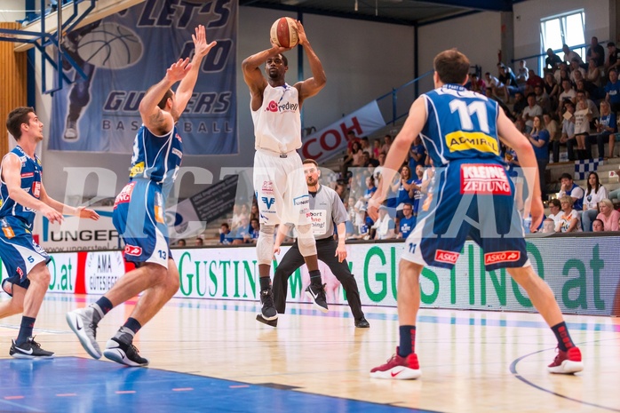 Basketball, ABL 2016/17, Playoff Finale Spiel 1, Oberwart Gunners, Kapfenberg Bulls, Christopher McNealy (8)