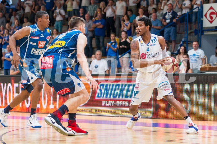 Basketball, ABL 2016/17, Playoff Finale Spiel 1, Oberwart Gunners, Kapfenberg Bulls, Andell Cumberbatch (13)