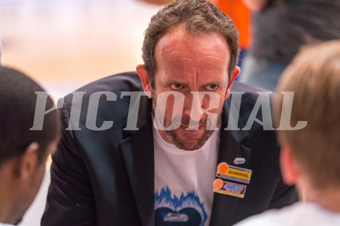 Basketball, ABL 2016/17, Playoff Finale Spiel 1, Oberwart Gunners, Kapfenberg Bulls, Chris Chougaz (Coach)
