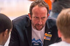Basketball, ABL 2016/17, Playoff Finale Spiel 1, Oberwart Gunners, Kapfenberg Bulls, Chris Chougaz (Coach)