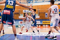 Basketball, ABL 2016/17, Playoff Finale Spiel 1, Oberwart Gunners, Kapfenberg Bulls, Sebastian Käferle (7)