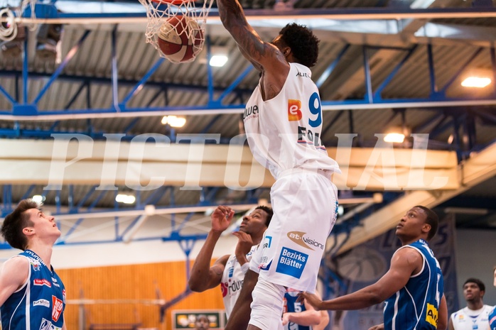 Basketball, ABL 2016/17, Playoff Finale Spiel 1, Oberwart Gunners, Kapfenberg Bulls, Jamari Traylor (9)
