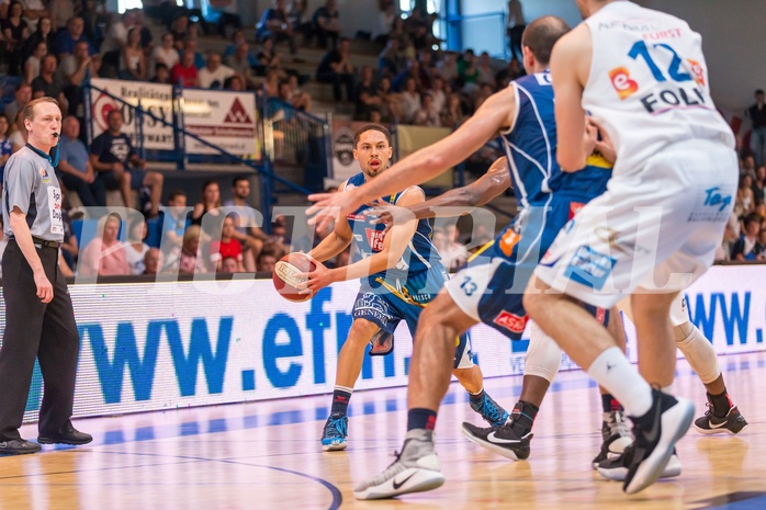 Basketball, ABL 2016/17, Playoff Finale Spiel 1, Oberwart Gunners, Kapfenberg Bulls, Marck Coffin (15)