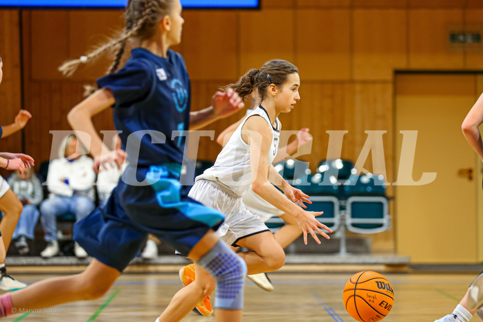 23.11.2024 Österreichischer Basketballverband 2024/25, SLWU14, Basket Flames UNION vs. Vienna Timberwolves