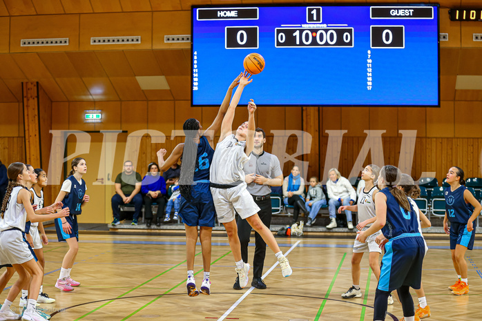 23.11.2024 Österreichischer Basketballverband 2024/25, SLWU14, Basket Flames UNION vs. Vienna Timberwolves