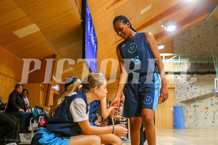 23.11.2024 Österreichischer Basketballverband 2024/25, SLWU14, Basket Flames UNION vs. Vienna Timberwolves