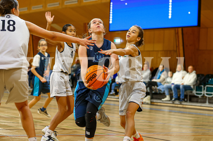 23.11.2024 Österreichischer Basketballverband 2024/25, SLWU14, Basket Flames UNION vs. Vienna Timberwolves